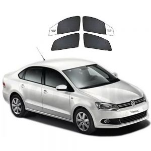 Premium Fix type SunShade Curtain For  Vento  - Black